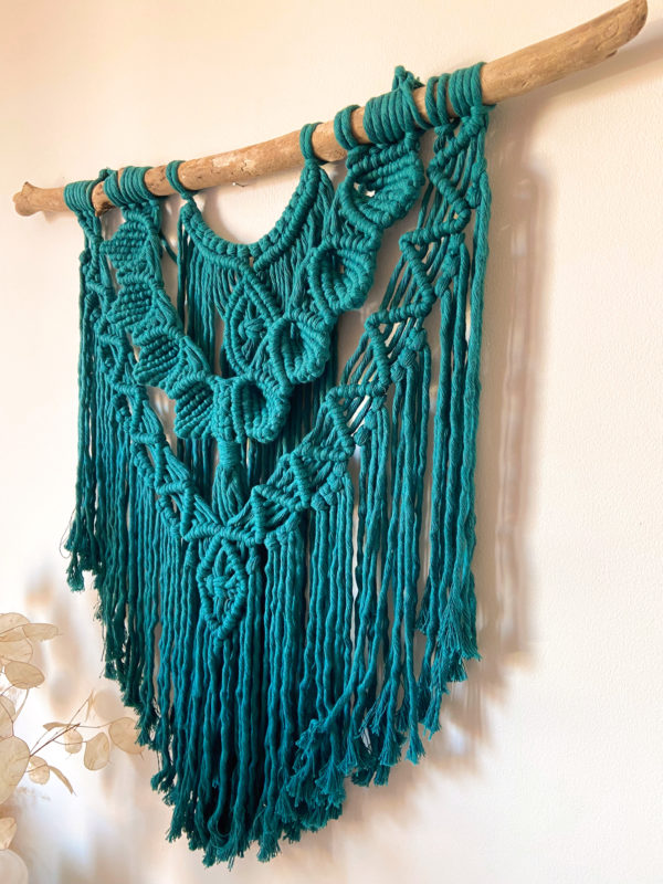 Tenture en macramé Océane