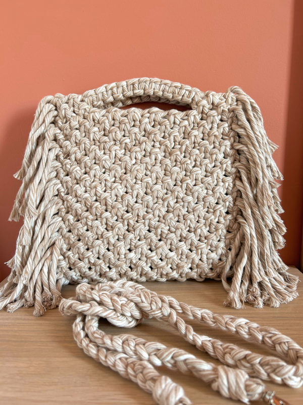 Sac COLETTE en macramé