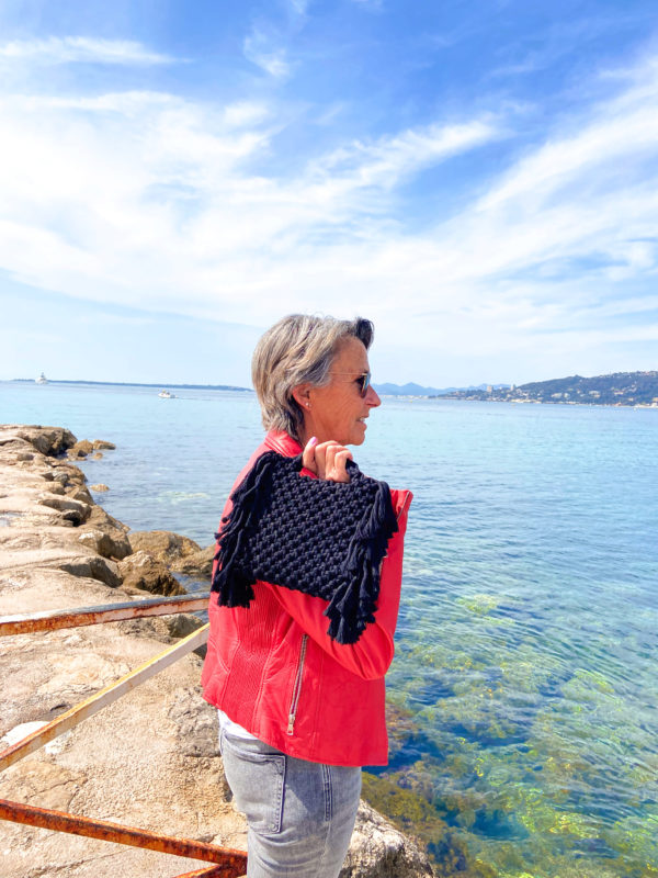 Sac COLETTE en macramé