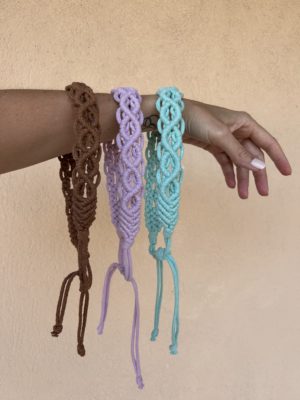 bandeau en macramé