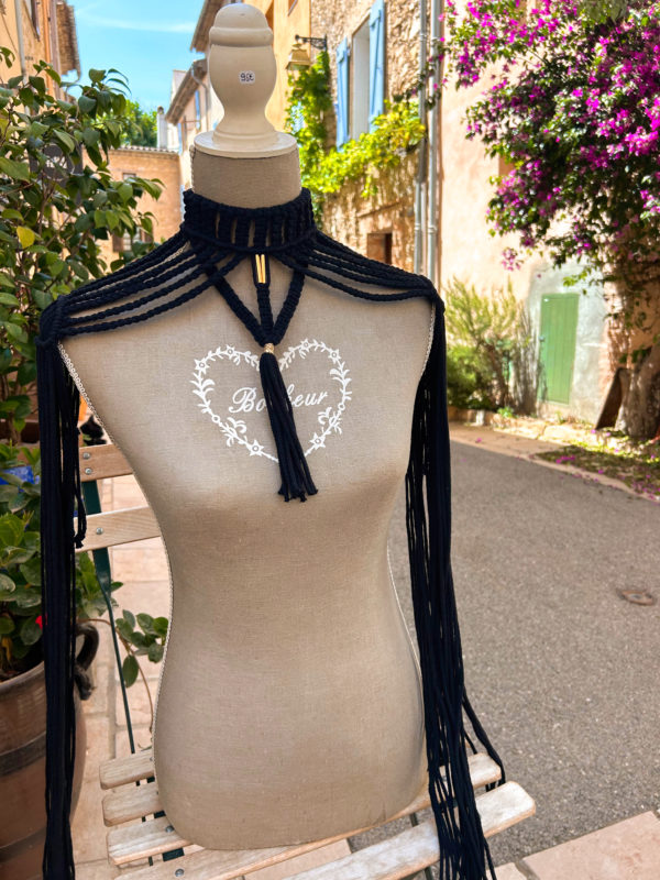Top bijou épaules SENSEI en macramé