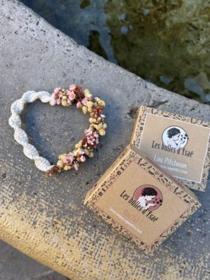 coffret savons macramé