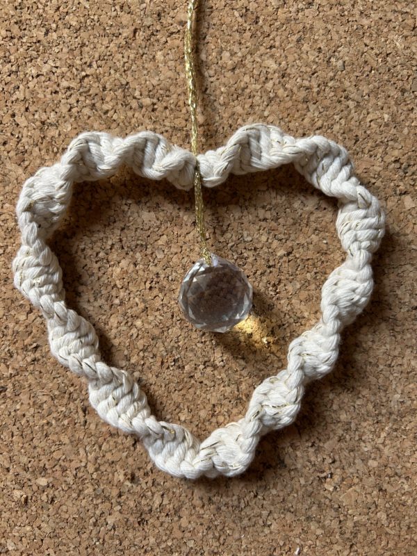 Attrape soleil en macramé