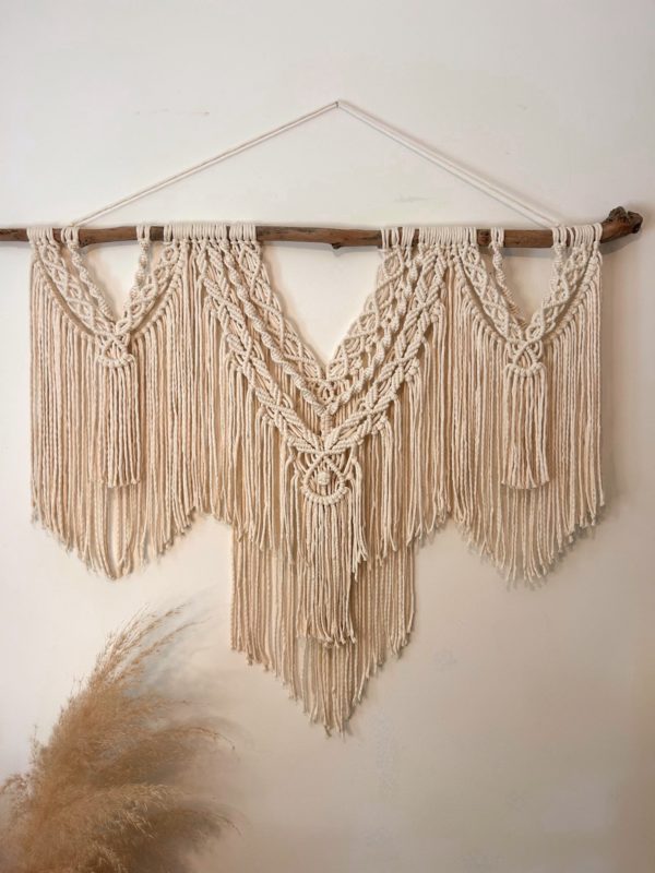 Tenture en macramé "Serena"