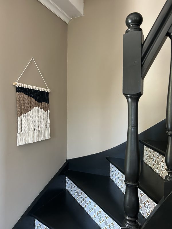 Tenture en macramé "Linéa"