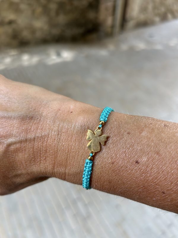 Bracelet en micro macramé