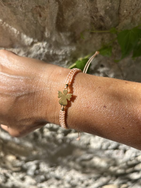 Bracelet en micro macramé