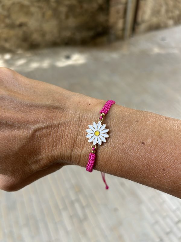 Bracelet en micro macramé