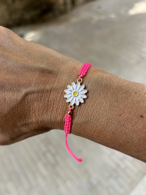Bracelet en micro macramé