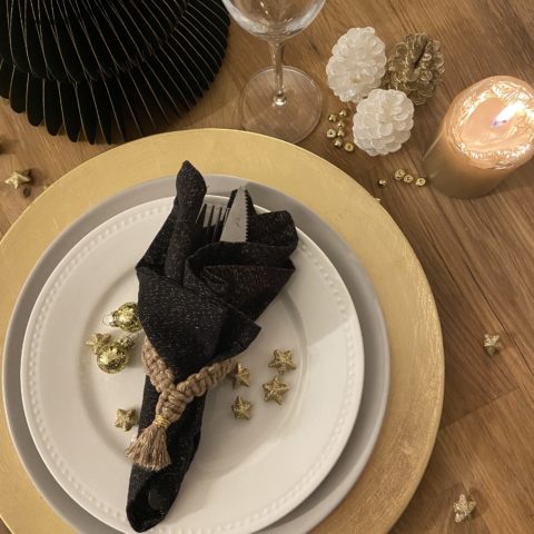 Ronds de serviette en macramé