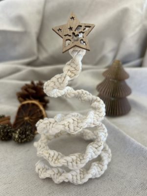 Sapin en macramé