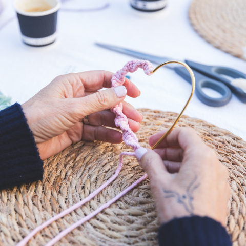 Atelier macramé de 2 heures