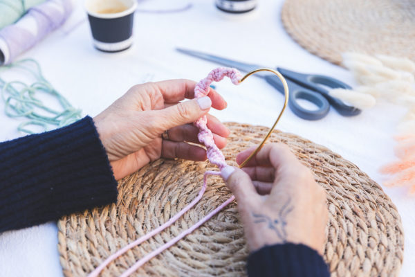 Atelier macramé de 2 heures