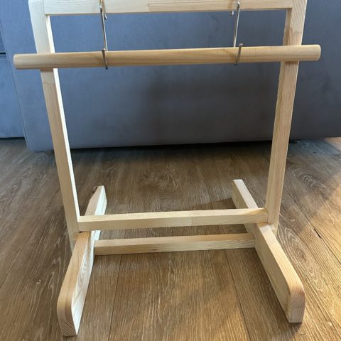 Support en bois pour macramé