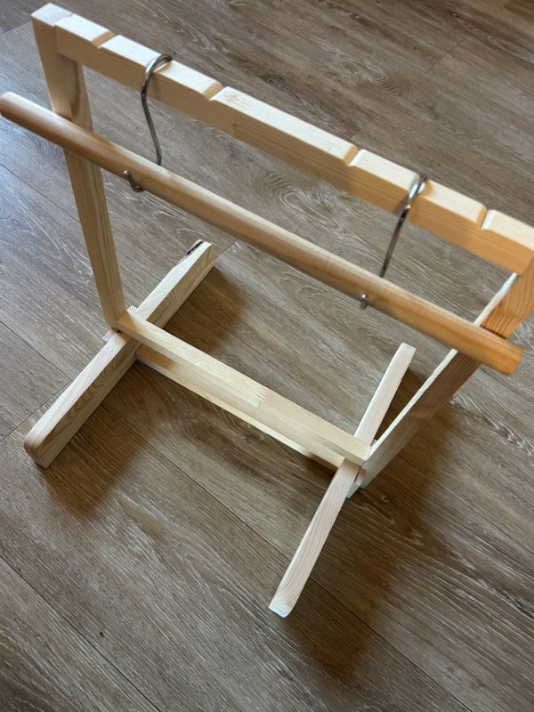 Support en bois pour macramé